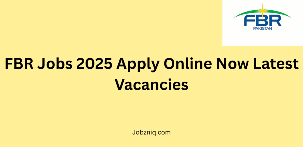 FBR Jobs 2025