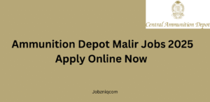 Ammunition Depot Malir Jobs 2025