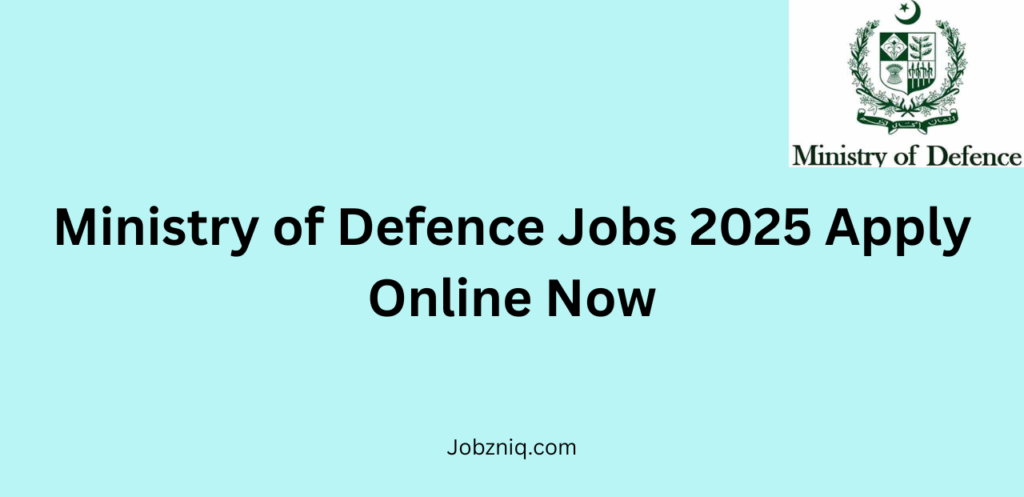 Ministry of Defence Jobs 2025